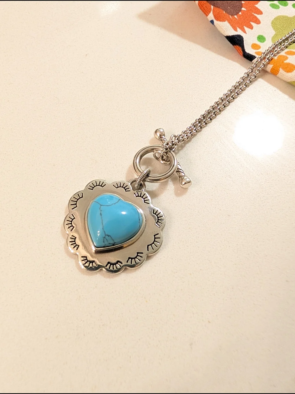 Brighton South West Heart Necklace